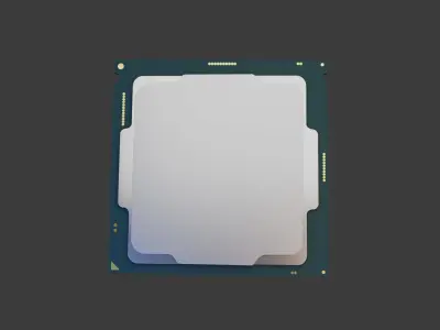 Intel Processor Free 3D model