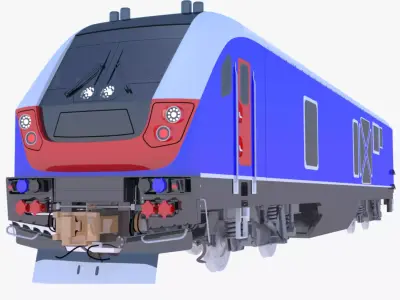 Locomotive Siemens SC-44 2024 3D model