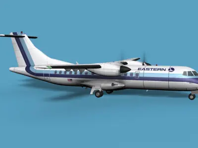 ATR  ATR-42-500 Eastern Express 3D model