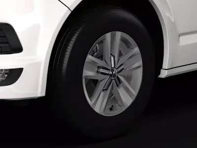 Volkswagen Transporter Highline 2018 wheel 3D model