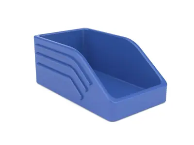 Plastic Storage Bin 04 3D model