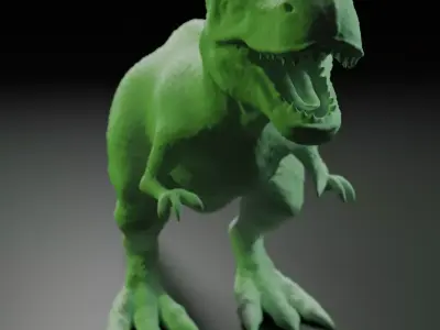 tyrannosaurus rex 3D print model