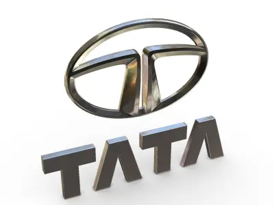 Tata Logo 3D model from CGTrader