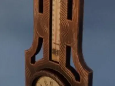 Thermometer 3D Model Low-poly 3D model