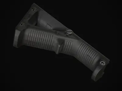 MAGPUL Angled Grip AFG2 Low-poly 3D model