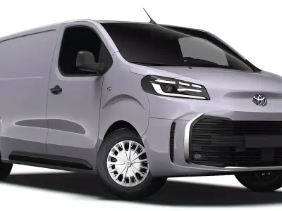 Toyota ProACE Electric Van L2 2024 3D model