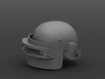 PUBG Helmet level 3 3D model