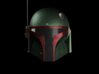 Boba Fett Helmet  Free 3D model