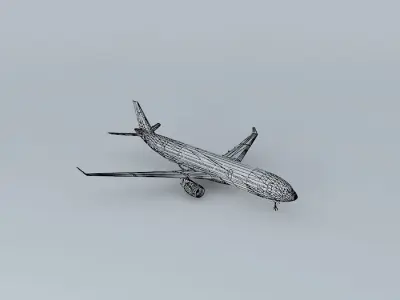 iFly Airlines Airbus A330 300 Free 3D model purchase