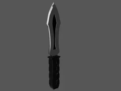 pocket knife model -LP Low-poly 3D model