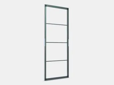 SKYTTA Sliding door frame 4 Low-poly 3D model