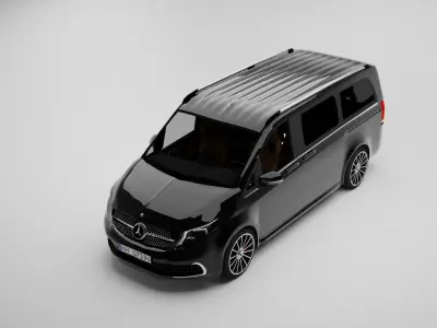 Mercedes V Class 3D model
