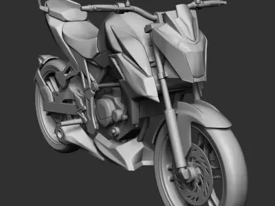 AD Motorcycle - Italika Vort-X 300 3D print model