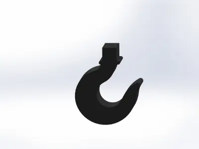 C Kanca hook 3D model
