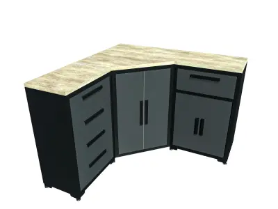 Workbench Pack Low-poly 3D model