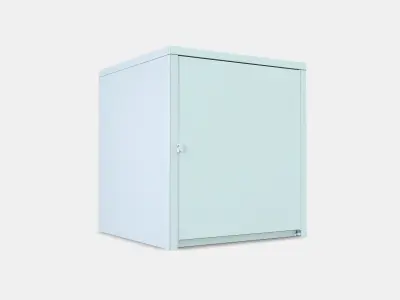 HALLAN Cabinet 1 Low-poly 3D model
