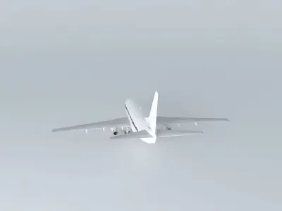 Boeing 737-100 Free 3D model