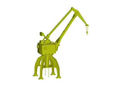 crane 3D model buy