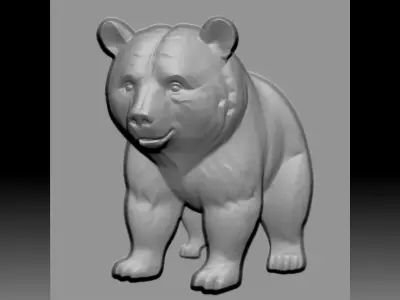 Bear Relief 3D model