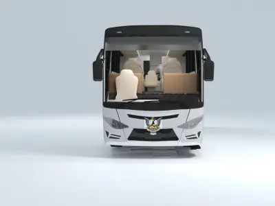 Bus Pemiere Free 3D model