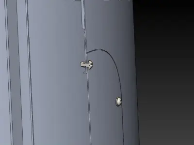 Rocket dry compartment 3D model