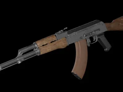 Ak74 Assault rifle 3D model