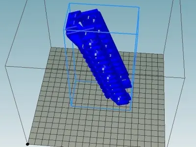 Tactical weapon part 3D print model