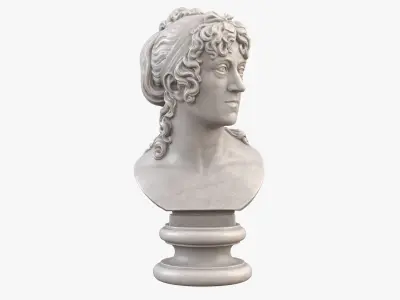 Jacqueline Schubart Bust 3D model