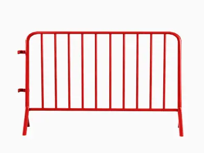 Fence Barrier 03 Low-poly 3D model