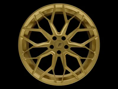 Wheel Force Flow Forged HE 1-FF Free 3D model