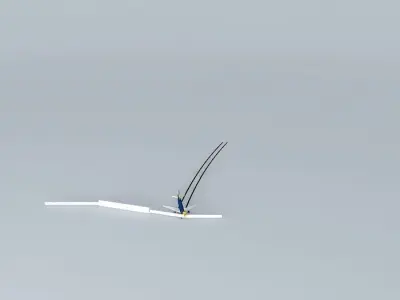 Royal Airways Flight 5321 Free 3D model