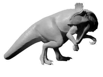 cryolophosaurus 3dprint 3D print model