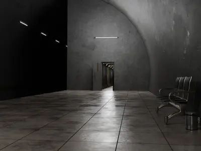 Subway Station 3D Texture