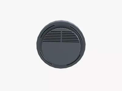 Fire detector  3D model