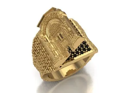 jewel jewelry ring design 3D print model