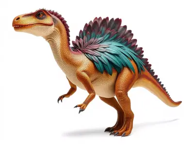 Colorful Dinosaur model pack Low-poly 3D model
