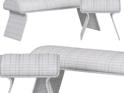 Pouffe Kelly Boyer  3D model
