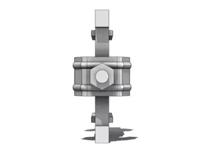 Espacador Modular SMC Y200 A Modular Spacer 3D model