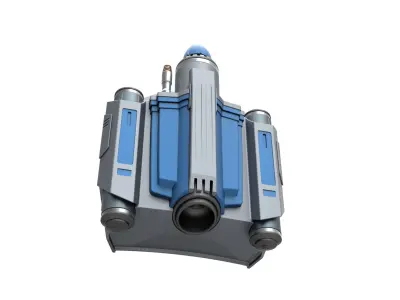 Bo-Katan Kryze Jetpack from The Mandalorian TV series 3D print model