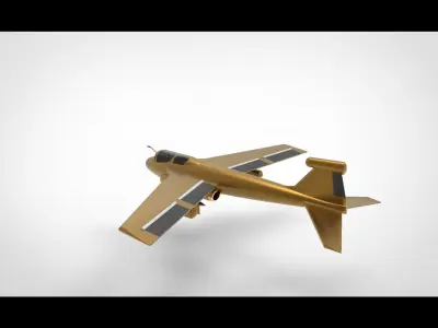 Northrop Grumman EA-6B Prowler A 3D model