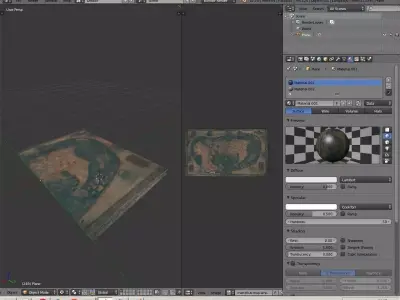 World Book Low-poly 3D model