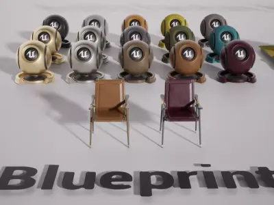 ArchViz Furniture Assets P07 - Unreal Engine  3D model