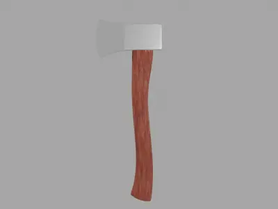 Axe 3d Free low-poly 3D model