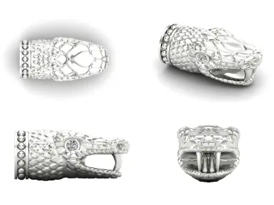 Bracelet ak1 snake 3D print model