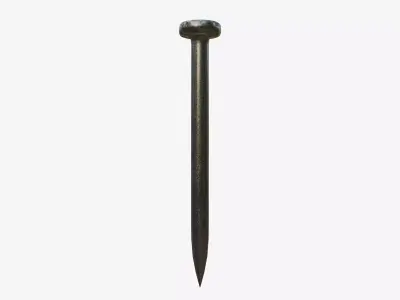 Metal Nail 3D Model 3D model