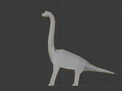 Brachiosaurus Free 3D print model