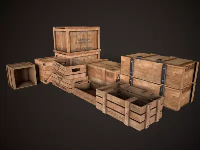 wooden crate - pack
