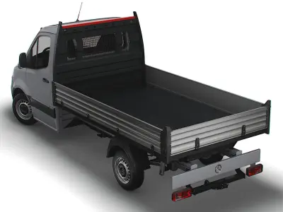 Mercedes Benz Sprinter Dropside 2023 3D model