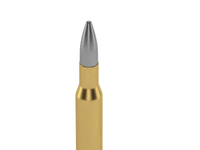 Bullet 30-06 Springfield 3D model