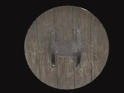 Medieval Shield V01 Low-poly 3D model